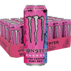 24 x Monster Energy 500 ml Ruby Red