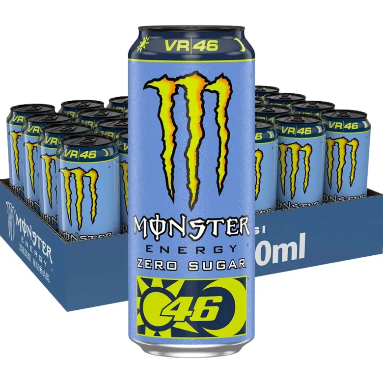 24 x Monster Energy 500 ml VR46 Zero Sugar