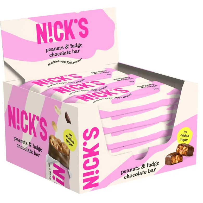 15 x Nicks Peanuts & fudge 40 g