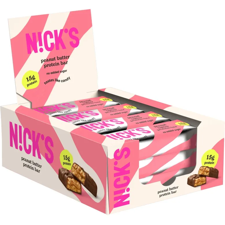 12 x NICKS Soft bar 50 g Peanut Butter SUPER DEAL