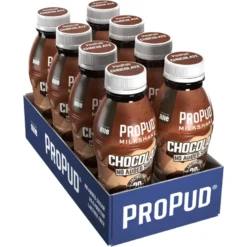 8 x NJIE ProPud Protein Milkshake 330 ml Chocolate