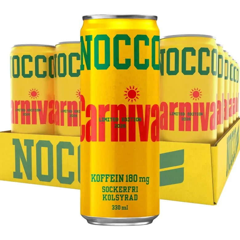 24 x NOCCO BCAA 330 ml Carnival