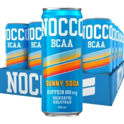 24 x NOCCO BCAA 330 ml Sunny Soda