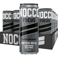 24 x NOCCO Focus 330 ml Ramonade