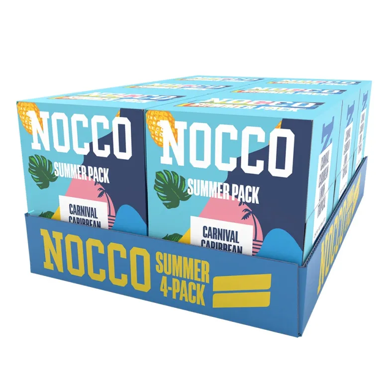 6 x NOCCO Summer Pack 4-pack