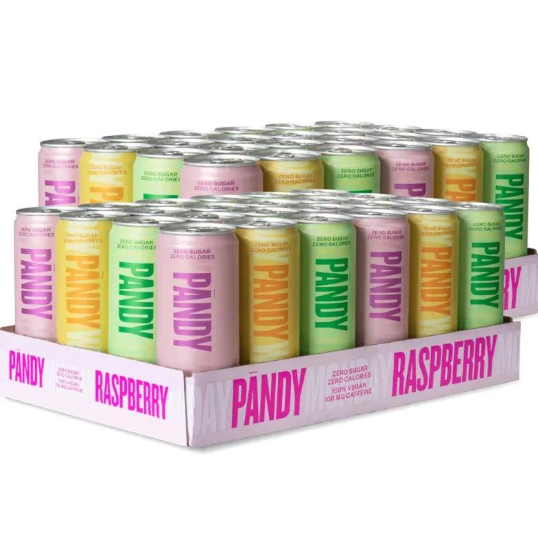 48 x Pändy Soda Energy Drink 330 ml Mixflak