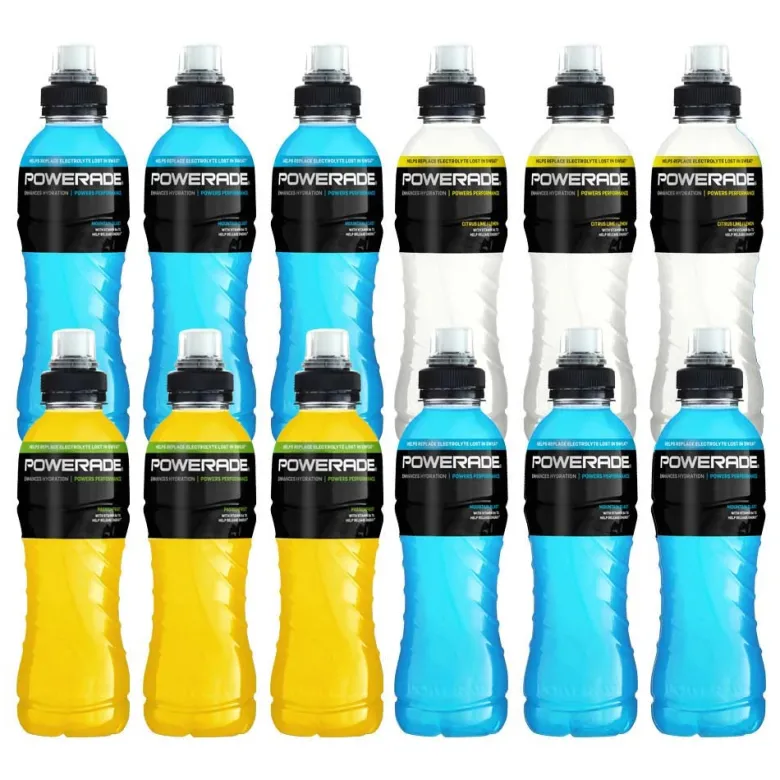 12 x Powerade 500 ml Mixflak