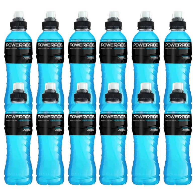 12 x Powerade 500ml Mountain Blast
