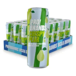 24 x Pro Brands BCAA Drink 330 ml Crispy Pear