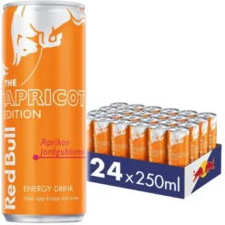 24 x Red Bull Energidryck 250 ml Apricot Edition - Aprikos Jordgubb