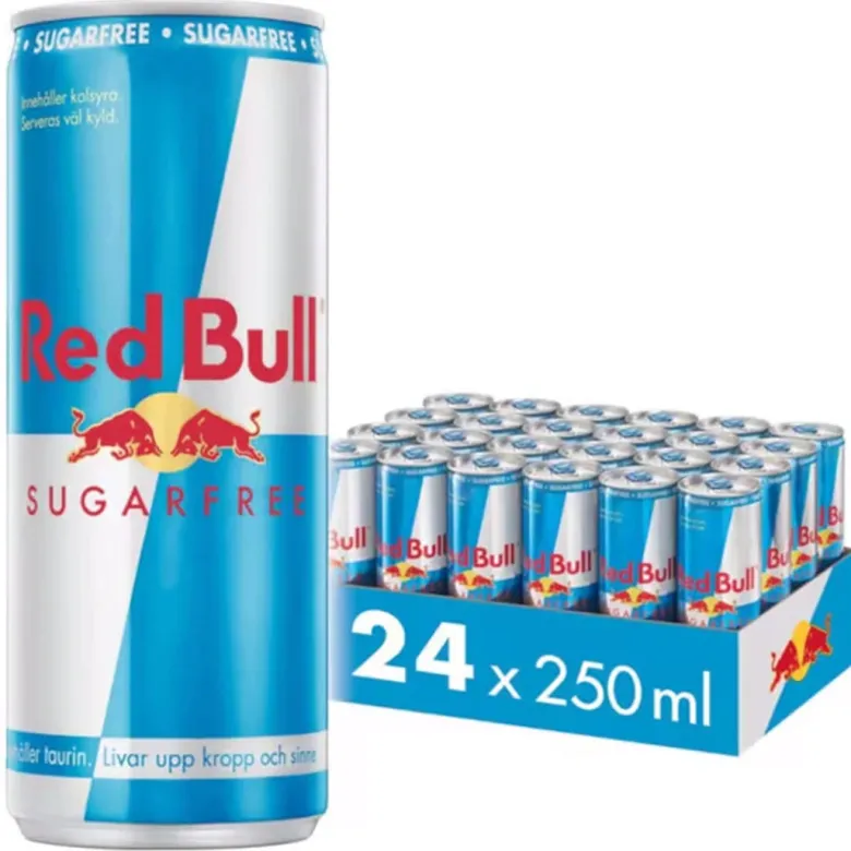 24 x Red Bull Energidryck Sugarfree 250 ml