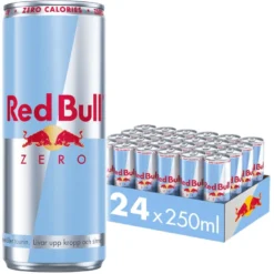 24 x Red Bull Energidryck Zero 250 ml