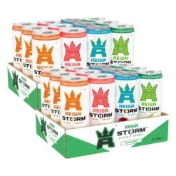 24 x Reign Storm Energy 355 ml Mixflak