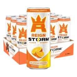 12 x Reign Storm Energy 355 ml Valencia Orange