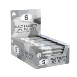 20 x S-märke Proteinbar 35 g Salt Lakrits