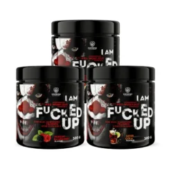 3 x Swedish Supplements Fu*ked up Joker Edition PWO 300 g