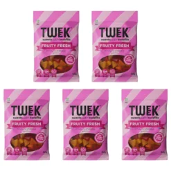 5 x Tweek Sweets 80 g Fruity Fresh