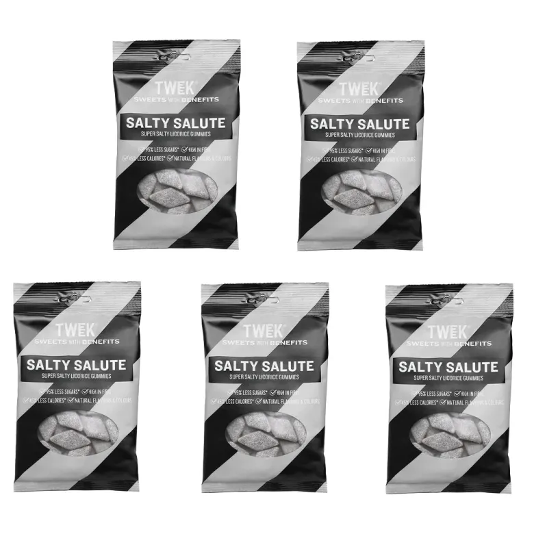 5 x Tweek Sweets 80 g Salty Salute