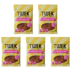 5 x Tweek Sweets 80 g Sour Supreme