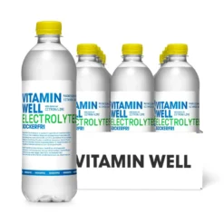 12 x Vitamin Well Electrolytes 500 ml Citron/Lime Sockerfri