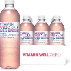 12 x Vitamin Well Zero 500 ml Wild Berries